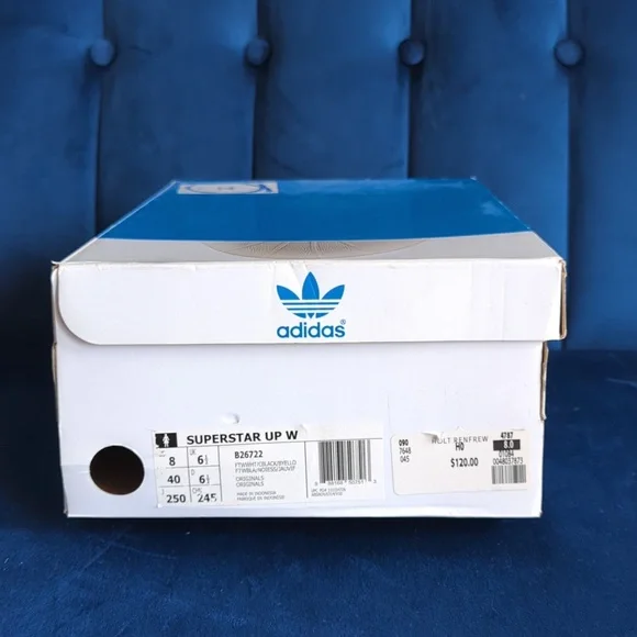 Rita Ora X Adidas Superstar Wedge Up Size 8 With Pop Cush Insoles - Picture 12 of 12